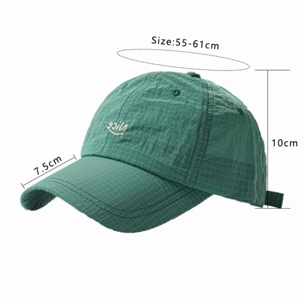 Breathable Baseball Cap Quick-drying Summer Cap New Sports Running Cap Men Women