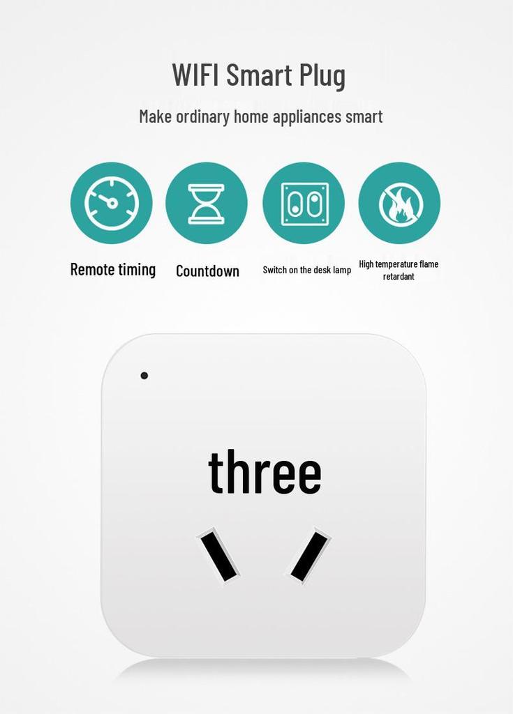 Smart WiFi Plug: Automatic Reboot on Disconnect, MQTT & Voice Control Enabled