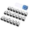 21Pcs Set Wheel Locking Lug Nut Key Set Remover Installation AntiTheft Kit Fit for Mini Series E12 E21 E23