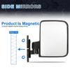 Forklift Side Mirror  Tractor Mirror Replacement for Mahindra Magnetic Side Mirror for Forklift Excavator Golfing Cart