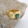 Men's Gemstone Style Wedding Dragon Rings, High Quality Jewelry, Fashion Trend