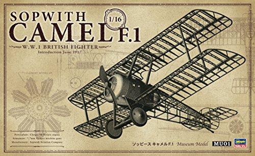 Hasegawa 1/16 RAF Sopwith Camel F.1 Plastic Model Kit MU01