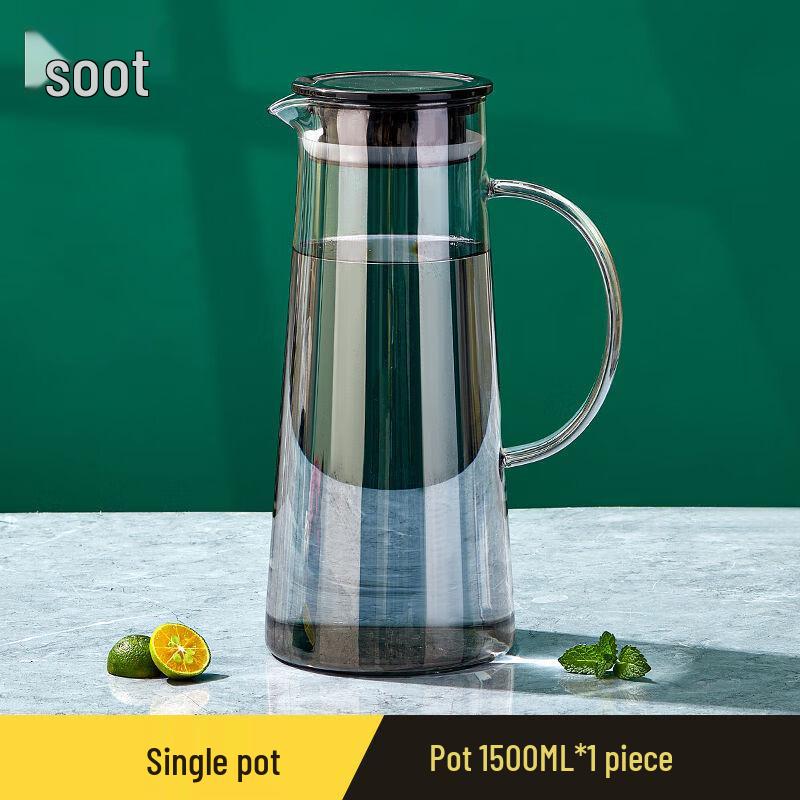 

Qunrong High-Value Glass Teapot Set with Tray