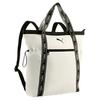 Puma Logo-Print Multifunktionaler Stoffrucksack Unisex Rucksäcke Weiß 092005-02