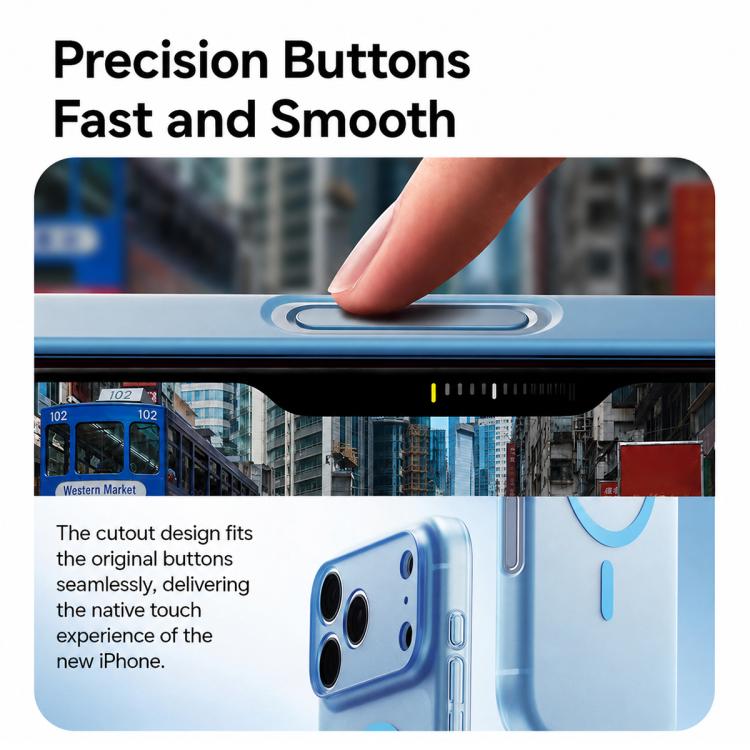 MOMAX SOMA Slim Series Ultra-Thin Skin-Friendly Magnetic Phone Case
