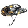 ZHENYUEQI Camouflage Wide-Brim Outdoor Bucket Hat