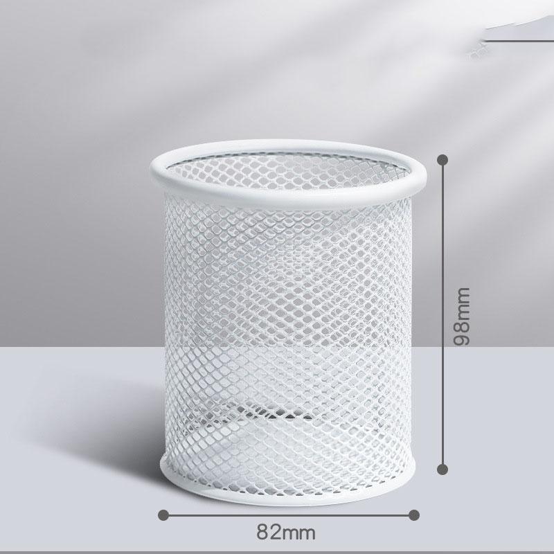 Metall Stifthalter 1 Stück Büro Schreibtisch Student Stiftbehälter Aufbewahrungsbox große Kapazität super groß Eisengitter einfach Stifthalter für Kinder