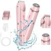 Trimmer for Women Electric Razors for Women, Double Head Dual Purpose Hair Trimmer Women Ipx7 Waterproof Wet & Dry Use,Womens Electric Shaver for Legs