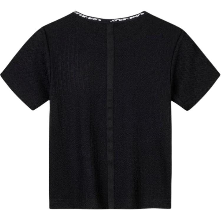 New Jordan T Shirt Jet Black Teenagers HM4685-010