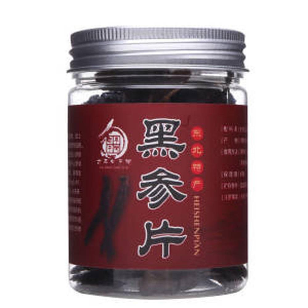 100g Natural Dried Black Ginseng Slices Energy Boost Herbal Tea Korean Roots 01