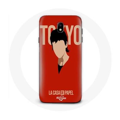 Θήκη Samsung Galaxy J3 2017 La casa de papel Tokyo Fanart λογότυπο