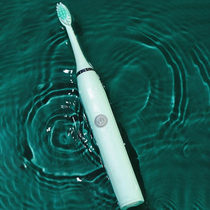 Electric Toothbrush for Adults,Rechargeable Battery Toothbrush Portable with 3 Brush Heads,2 Mins Smarts Timer 5 Modes