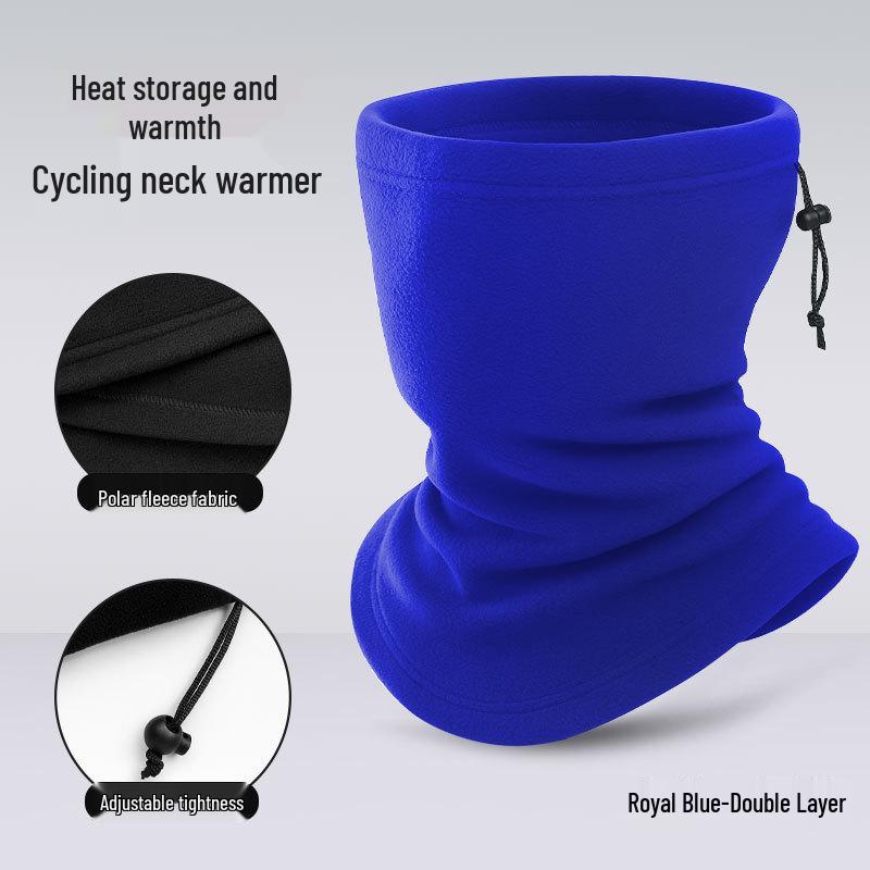 Adjustable Multifunctional Neck Warmer: Windproof Skiing & Cycling Gaiter for Autumn & Winter
