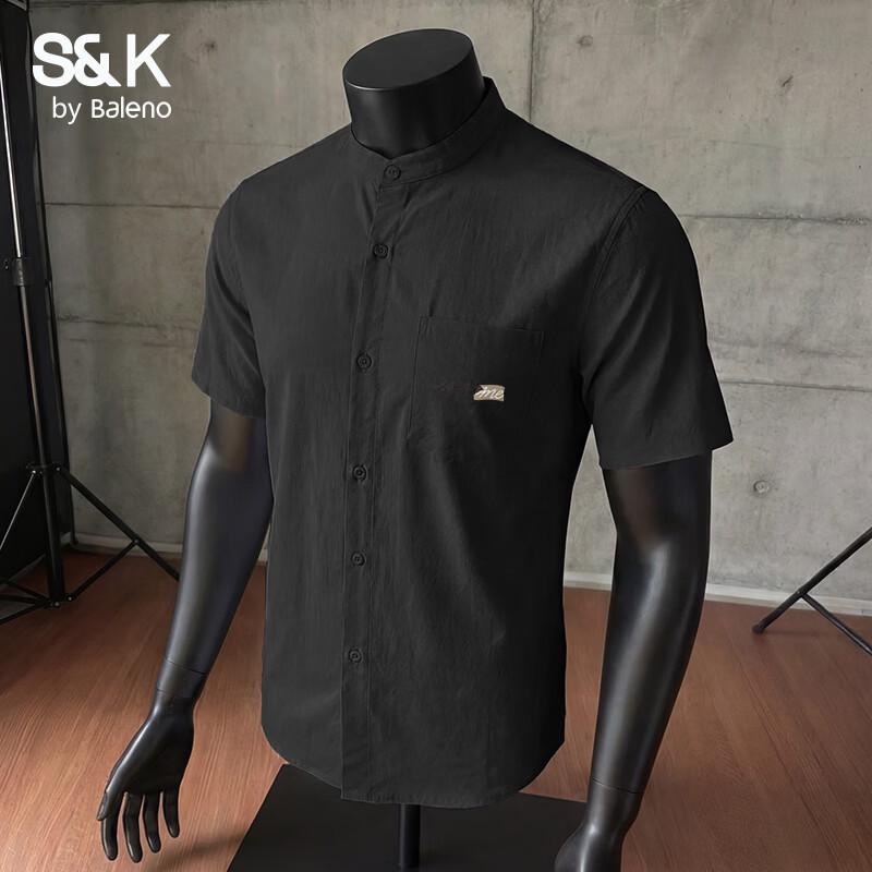 Baleno Men s S&K Series Short Sleeve Henley Shirt 2XL