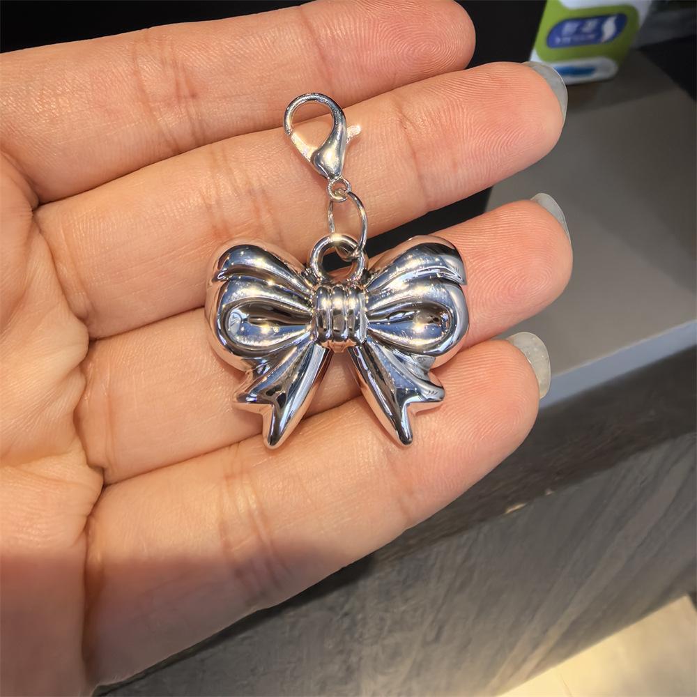 Silver Crystal Bow Shoelaces Charms for Sneakers Decorations Pearls Love Shoe Charm Buckle DIY Shoes Accessories 1Pc/2Pcs