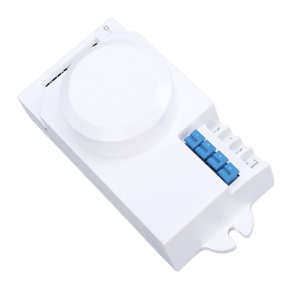 Comutator cu senzor radar cu microunde 5.8G 1200W Ajustabil Detector de mișcare umană Comutator de lumină pentru casă