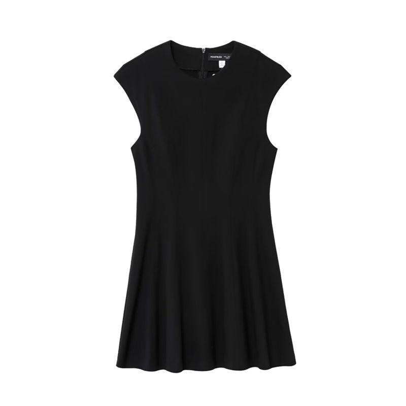 

Za2025 Summer New Product Women s Clothes Loose Flared Skirt Diagonal Cloth Long Fashion Skirt Dress 1272238 Black L