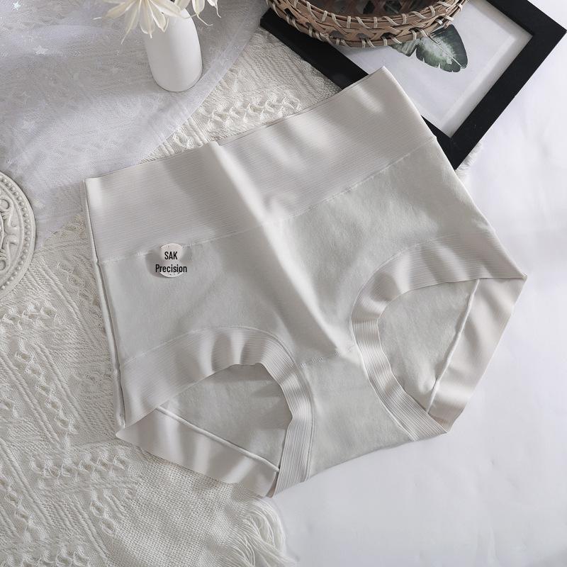 

Женские трусики 5A класса из длинноволокнистого хлопка с высокой талией для контроля живота, антибактериальные, дышащие, с ластовицей из чистого хлопка Extra Large