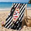 Asciugamano da Spiaggia con Stemma Psv Eindhoven in Microfibra, Leggero e Asciugatura Rapida, per Viaggi Estivi, Piscina, Regalo di Compleanno