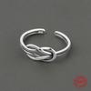 BFCLUB  Silver Color Open Ring for Women Leaf Retro Bird Trendy Jewelry Bijoux Birthday Anillos Gift