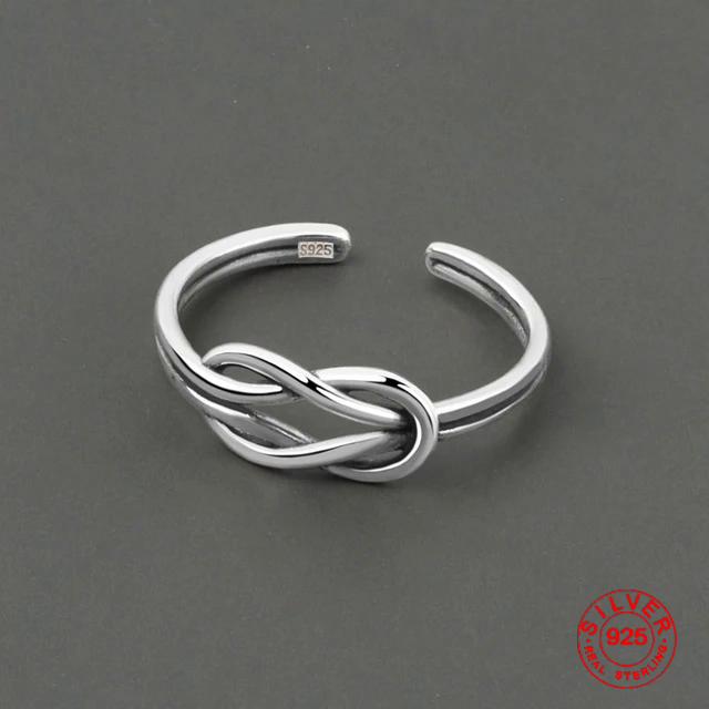 BFCLUB Silver Color Open Ring for Women Leaf Retro Bird Trendy Jewelry Bijoux Birthday Anillos Gift