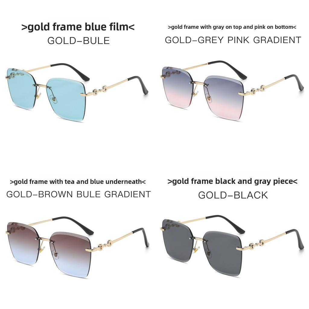 Fashion Square Sun Glasses With Uv400 Protection For Summer Travel And Outdoor Activities