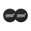 2Pcs Car Coaster Water Cup Mat Non-Slip Pad For Subaru Forester Crosstrek Outback Impreza XV Tribeca Ascent Legacy Levorg Mpreza VV777