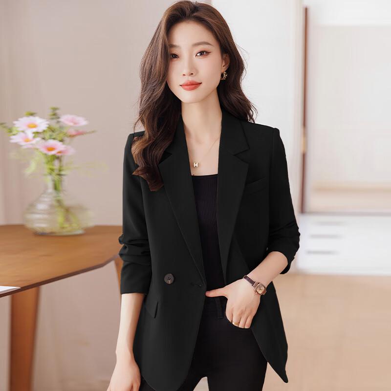 Женский деловой кэжуал блейзер свободного кроя M