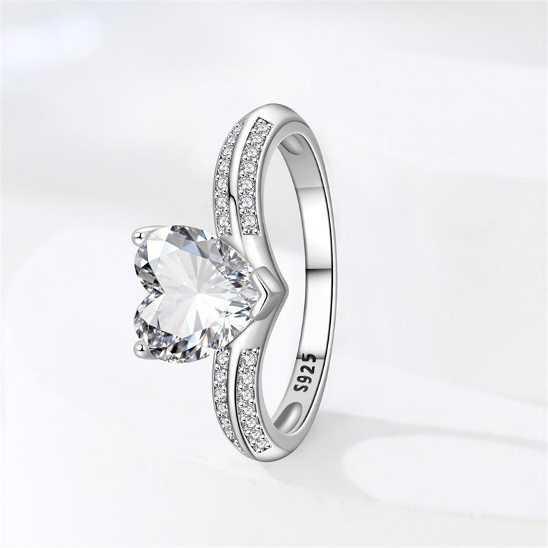 copper Authentic Heart in The Name of Love Ring Womens Anniversary Gift Engagement Rings for Women Mens Jewelr