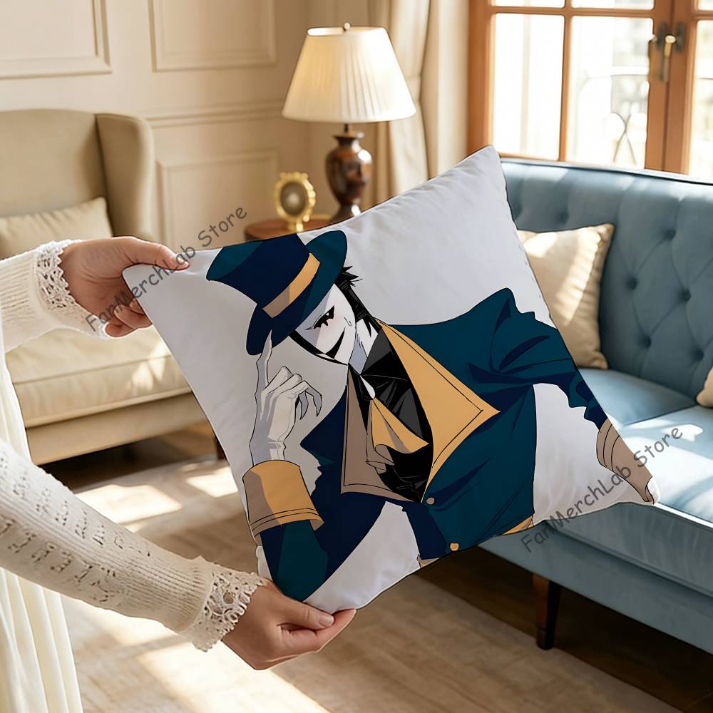 Game TThe Freak CCircus Pillow Case Plush Fabric Soft Pillowcase Double Sided Print Sofa Cushion Cover Throw