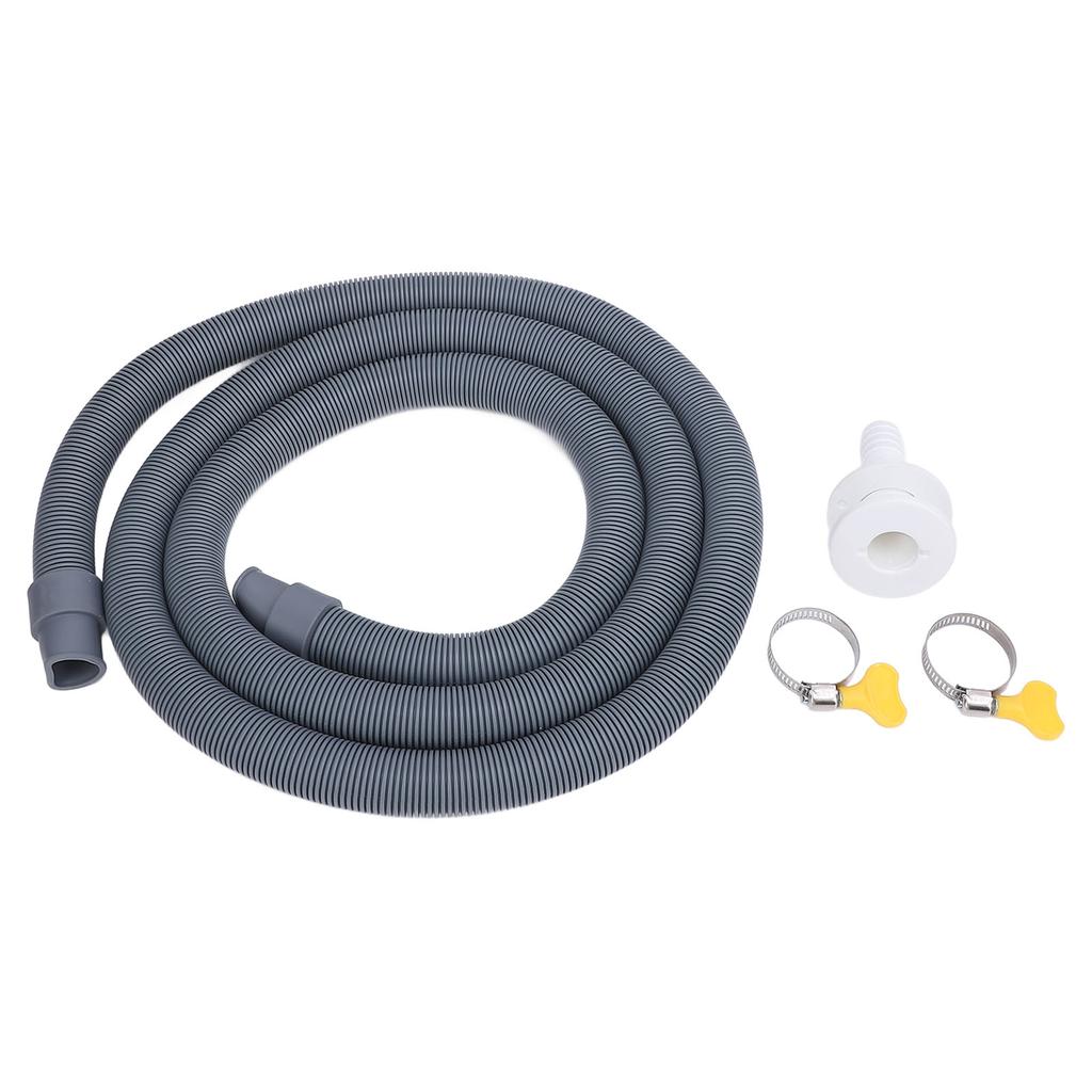 750GPH Bilge Pump Installation Kit Efficient Drainage 0.75in Diameter 6.56ft Bilge Pump Hose with 2 Clamps for Yacht