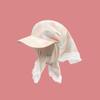 Dopamine Style Triangle Headscarf Hat Quick-drying Strappy Bandana Hat  Women