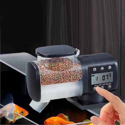 Automatický dávkovač krmiva 250ml/500ml Velká kapacita Inteligentní časování Nastavitelné množství krmiva Automatický dávkovač potravy Pro akvarijní nádržku