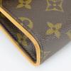 Used LOUIS VUITTON Waist bag Pochette Florentine M51855 XS Monogram/Nume leather Brown Pouch