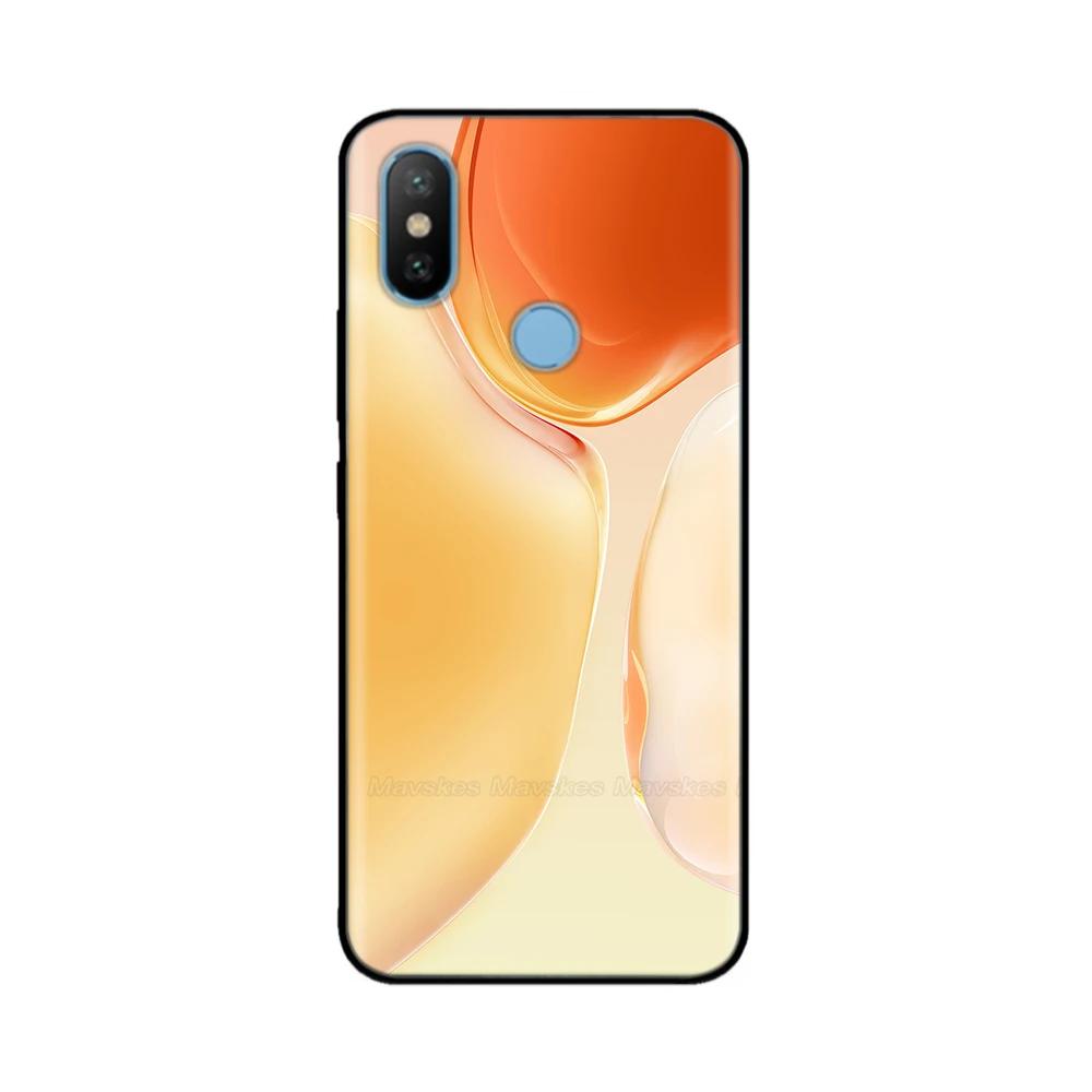 For Xiaomi Mi A2 Lite MiA2 Case Cute Heart Flower Back Cover Soft Silicone Phone Case For Xiaomi Mi A2 Lite A2lite Fundas Bumper