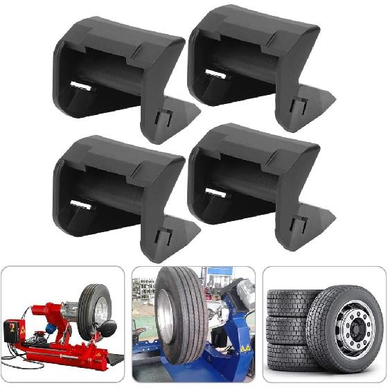 Für Reifenmontiermaschinen Felgenklemme Teile Gorgeri 4 Stück Reifenmontiermaschine Klemme Abdeckung, ST4027645 Backen Schützer Schutz Abdeckungen Reifenmontiermaschine Klemme Abdeckung
