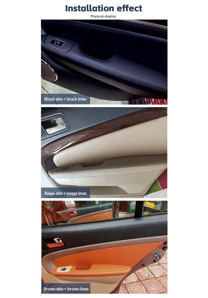 07-13 Chevrolet Epica Türarmlehnenverkleidung Leder-Upgrade
