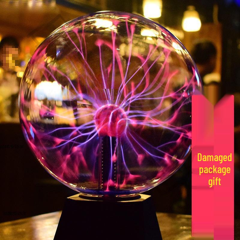 Children's Day Gift: Boy's Magic Plasma Crystal Ball - Electrostatic Induction Technology Ornament