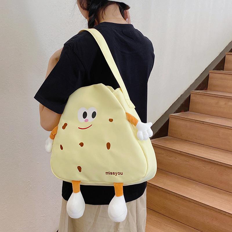 Korean Version of High-value Student Going Out Girl Portable Shoulder Bag Cute 2025 Versatile Bag