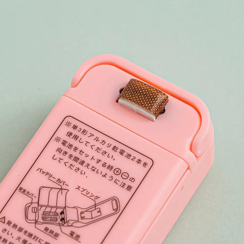 Mini Food Bag Sealer Hand Press Plastic Bag Sealing Clips 2-speed Adjustable Preservation Bags Sealer Moisture-proof Kichen Tool