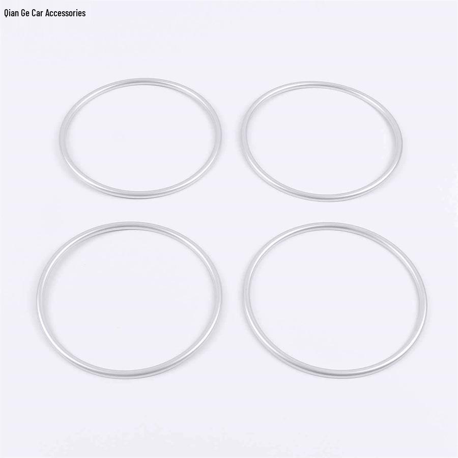 Silver Interior Door Bowl & Speaker Ring for Honda Vezel 2015-2019