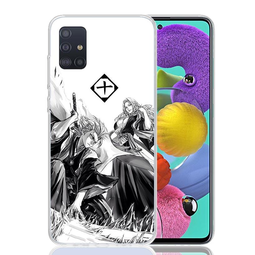 Hitsugaya Toushirou Bleach Phone Case For Samsung Galaxy A52 A32 A22 A12 A02S A50S A30S A51 A31 AA71 Note 20 Ultra 10 S10 Plus G