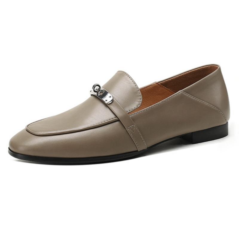 Fashion 2025 Autumn New Arrival Roman Style Round Toe Women Flat Shoes Fashion Soft Comfortable Loafers Versatile Ladies Flat Shoes