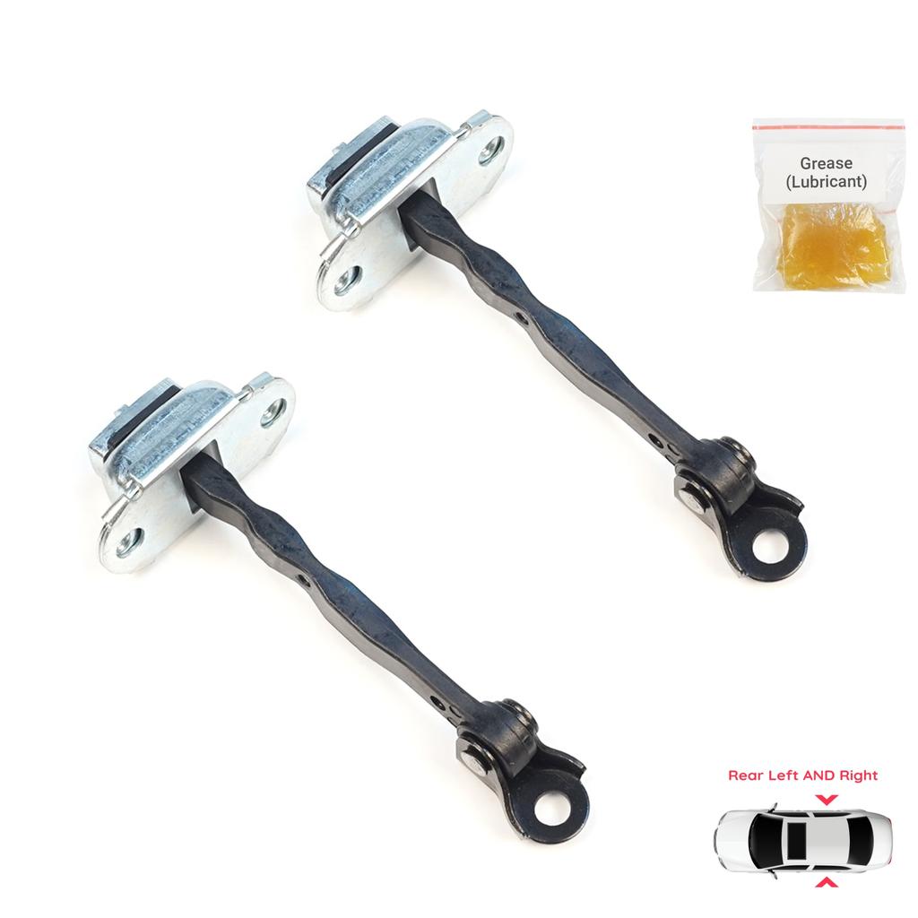 EDP1636-1 2 Pieces Rear Door Stop Check Assy Limiter Strap for Nissan Micra MK4 K13 K13K K13KK 2011-2022 824301HB0A