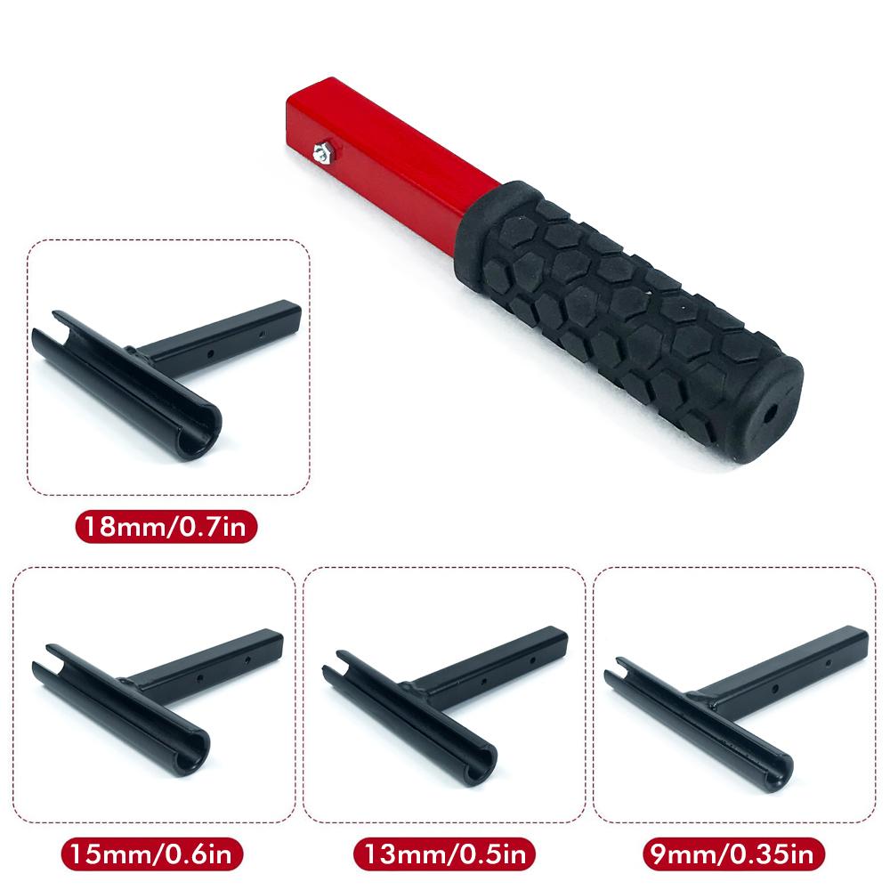 

Набор гаечных ключей для дверных петель Инструмент для регулировки дверных петель 9/13/15/18 мм Набор прецизионных инструментов со сменными головками гаечных ключей для петель чёрный