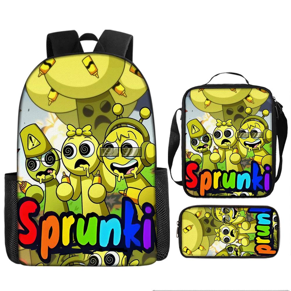 Nowa Gra Rhythm Box Sprunki Plecak Torba Szkolna dla Dzieci Plecak