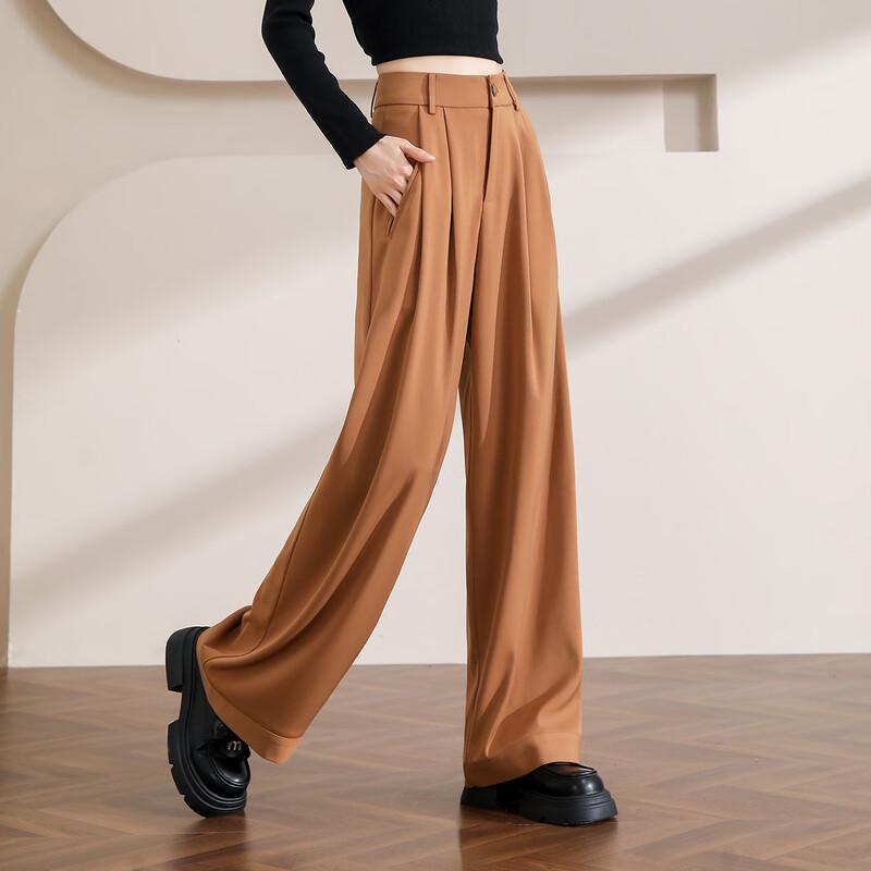 Demana Women's High-Waisted Slimming Suit Trousers