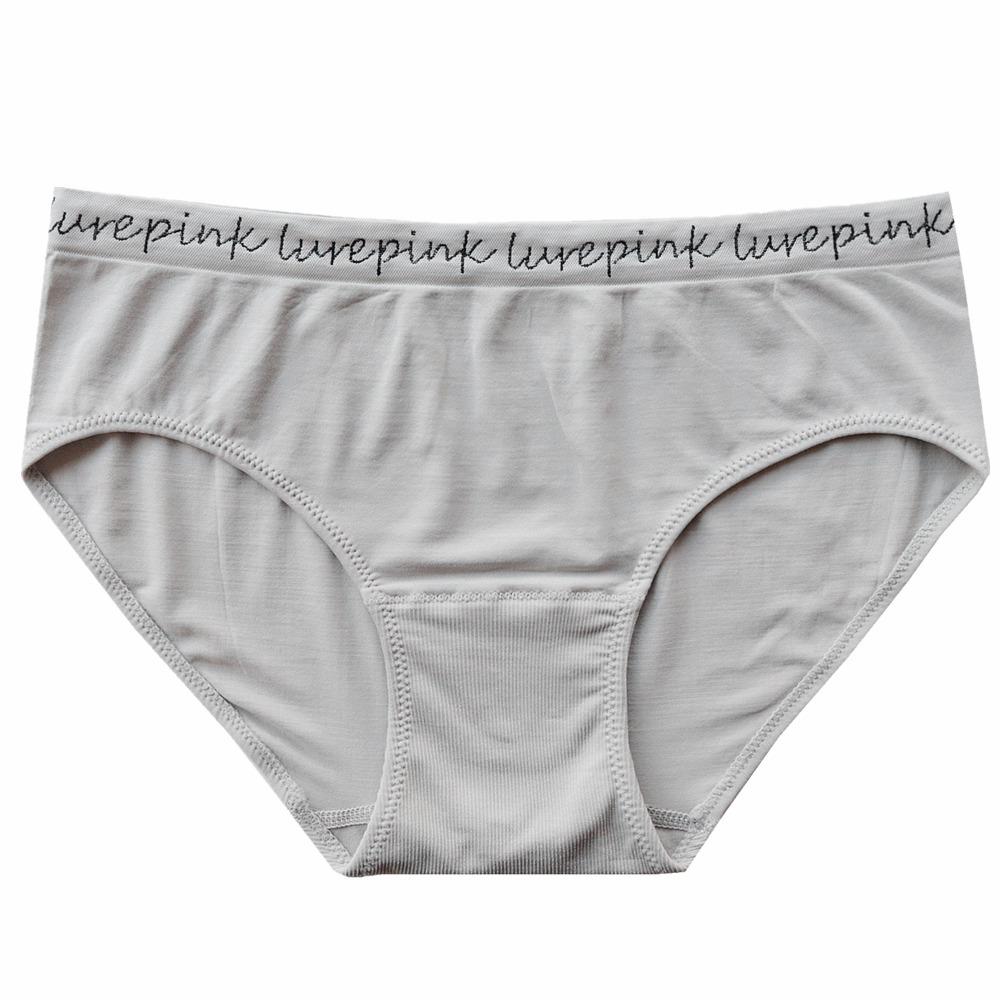Women Panties Breathable Simple English Low-rise Underwear Women Comfortable Hip Lift Women's Briefs