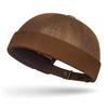 Vintage Beanies Hat Punk Casual Hat Hip Hop Caps Brimless Hat Adjustable Breathable Skull Hat for Female Male