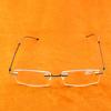 Titanium Frame Ultra Light Memory Grey Frame Coating Lenses Men Women Rimless Reading Glasses 0.75 1 1.5 1.75 2 2.25 To 4